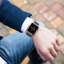 Tech-Protect MilaneseBand for Apple Watch 4 / 5 / 6 / 7 / 8 / 9 / SE / Ultra 1 / 2 (42 / 44 / 45 / 49 mm) - Silver Tech-Protect MilaneseBand for Apple Watch 4 / 5 / 6 / 7 / 8 / 9 / SE / Ultra 1 / 2 (42 / 44 / 45 / 49 mm) - Silver