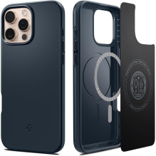 Spigen Thin Fit MagSafe dėklas, skirtas iPhone 16 Pro Max – tamsiai pilkas
