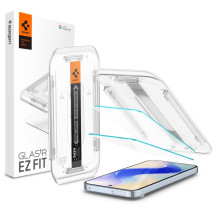 „Spigen Glas.tR EZ Fit“ grūdinto stiklo apsauginis stiklas su aplikatoriumi, skirtas „Google Pixel 10 / 10 Pro / 9 / 9 P