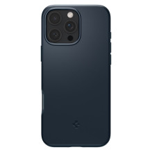 Spigen Thin Fit MagSafe dėklas, skirtas iPhone 16 Pro Max – tamsiai pilkas