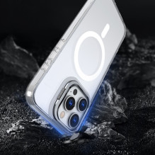 Tech-Protect MagStand MagSafe iPhone 16 dėklas – skaidrus