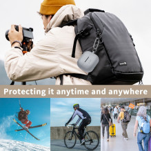 Tech-Protect silikoninis kabliuko dėklas, skirtas Samsung Galaxy Buds 3/3 Pro – rudas