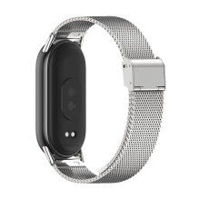 Tech-Protect MilaneseBand Strap for Xiaomi Smart Band 8 / 8 NFC - Silver Tech-Protect MilaneseBand Strap for Xiaomi Smart Band 8 / 8 NFC - Silver