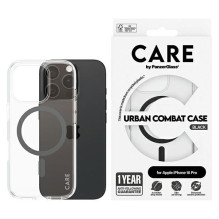 CARE by PanzerGlass Flagship Case iPhone 16 Pro 6,3'' juoda / juoda MagSafe 1346