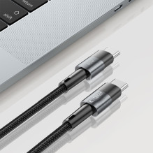Tech-Protect UltraBoost USB-C / USB-C PD 60W 3A 2m laidas – pilkas