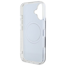 Hello Kitty IML įdomus lankas Magsafe iPhone 16 dėklas – juodas