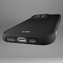 SBS Full Active D3O Case for iPhone 16 Pro - Black