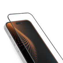 SBS grūdintas stiklas D3O su rėmeliu, skirtas iPhone 16 Plus / iPhone 15 Plus