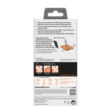 SBS grūdintas stiklas D3O su rėmeliu, skirtas iPhone 16 Plus / iPhone 15 Plus