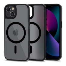 Tech-Protect MagMat MagSafe iPhone 13 dėklas – matinės juodos spalvos