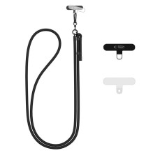 Tech-Protect C1S Rope Crossbody Strap Leash - juodas