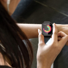 Tech-Protect Defense360 dėklas, skirtas Apple Watch 4 / 5 / 6 / SE (44 mm) - titano oranžinė