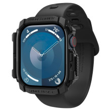 „Spigen“ tvirtas šarvų dėklas, skirtas „Apple Watch 10“ (42 mm) – juodas