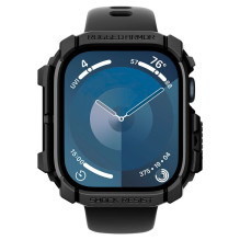 „Spigen“ tvirtas šarvų dėklas, skirtas „Apple Watch 10“ (42 mm) – juodas