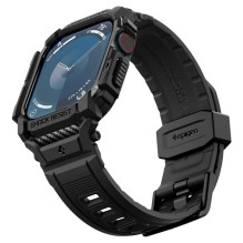 Spigen Rugged Armor Pro Apple Watch 10 (42 mm) dirželio dėklas – juodas Spigen Rugged Armor Pro Apple Watch 10 (42 mm) dirželio dėklas – juodas