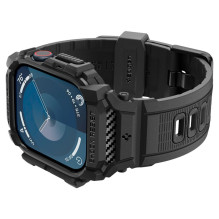 Spigen Rugged Armor Pro Apple Watch 10 (42 mm) dirželio dėklas – juodas Spigen Rugged Armor Pro Apple Watch 10 (42 mm) dirželio dėklas – juodas