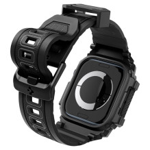 Spigen Rugged Armor Pro Apple Watch 10 (42 mm) dirželio dėklas – juodas Spigen Rugged Armor Pro Apple Watch 10 (42 mm) dirželio dėklas – juodas