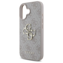 Guess 4G Big Logo Case for iPhone 16 - Pink