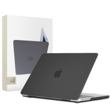 Tech-Protect SmartShell dėklas, skirtas MacBook Pro 16' M1 / M2 / M3 2021-2023 - matinė juoda