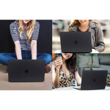 Tech-Protect SmartShell dėklas, skirtas MacBook Pro 16' M1 / M2 / M3 2021-2023 - matinė juoda