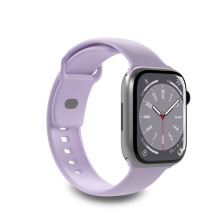 Puro Icon silikoninis dirželis Apple Watch 42 / 44 / 45 / 49 mm - Levandos (2 vnt.)