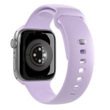 Puro Icon silikoninis dirželis Apple Watch 42 / 44 / 45 / 49 mm - Levandos (2 vnt.)