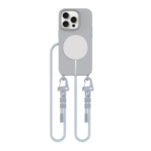 Tech-Protect MagNecklace MagSafe iPhone 15 Pro dėklas – pilkas
