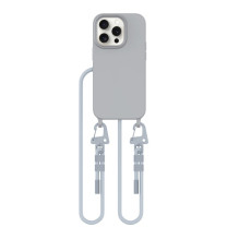 Tech-Protect MagNecklace MagSafe iPhone 15 Pro dėklas – pilkas