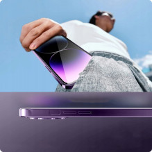 Tech-Protect MagShine Line MagSafe iPhone 14 Pro dėklas – violetinis