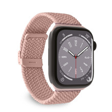 Puro Loop nailoninis Apple laikrodžio dirželis 38 / 40 / 41 mm – rožinė
