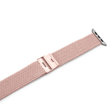 Puro Loop nailoninis Apple laikrodžio dirželis 38 / 40 / 41 mm – rožinė