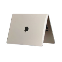 Tech-Protect SmartShell dėklas, skirtas MacBook Air 15' M2 / M3 / 2023-2024 - skaidrus