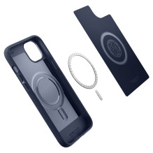 Spigen Mag Armor iPhone 14 Plus dėklas – mėlynas