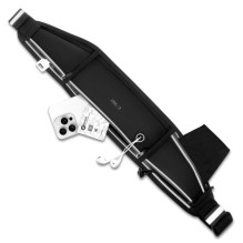 Tech-Protect M3 Universal Sport Waist Bag - Black