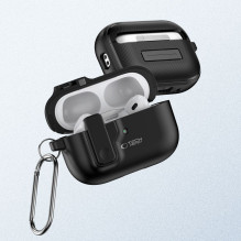 Tech-Protect Slim Hook Dėklas su karabinu, skirtas Apple AirPods Pro 1/2 – juodas