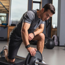 Tech-Protect silikoninis dirželis, skirtas Garmin Fenix 5X / 5X Plus / 6X / 6X Pro / 7X / 8 (51 mm) - raudonas