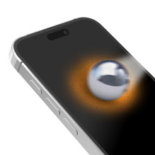 SBS D3O grūdintas stiklas su rėmeliu, skirtas iPhone 14 Pro Max