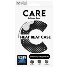 CARE by PanzerGlass Feature Heat Beat dėklas, skirtas Samsung Galaxy S25 Ultra – juodas