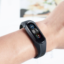 Tech-Protect Armor Strap for Xiaomi Mi Smart Band 5 / 6 / 7 / NFC - Black Tech-Protect Armor Strap for Xiaomi Mi Smart Band 5 / 6 / 7 / NFC - Black