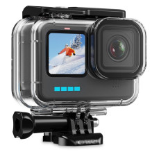 Tech-Protect GA200 vandeniui atsparus dėklas, skirtas GoPro Hero 9/10/11/12 – skaidrus Tech-Protect GA200 vandeniui atsparus dėklas, skirtas GoPro Hero 9/10/11/12 – skaidrus