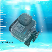 Tech-Protect GA200 vandeniui atsparus dėklas, skirtas GoPro Hero 9/10/11/12 – skaidrus Tech-Protect GA200 vandeniui atsparus dėklas, skirtas GoPro Hero 9/10/11/12 – skaidrus