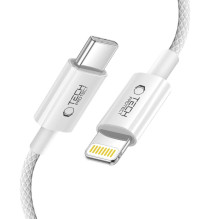 Tech-Protect UltraBoost USB-C / Lightning PD27W / 3A kabelis 100 cm - pilkas