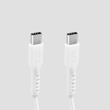 SBS TECABLETCC10W USB-C laidas – USB-C maitinimo tiekimas 25W 1 m – baltas