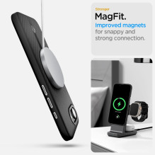 Spigen Enzo Aramid MagSafe Case for iPhone 16e / 17e - Black Spigen Enzo Aramid MagSafe Case for iPhone 16e / 17e - Black