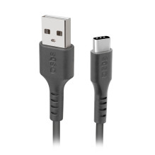 SBS TECABLETC3MTK USB-A - USB-C kabelis 3m - juodas