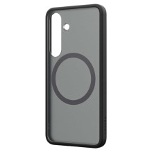 Spigen Capella GP-FPS931PGBJW Silicone Case with MagFit Magnetic Ring for Samsung Galaxy S25 - Black