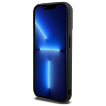 DKNY Quilted Stack Logo iPhone 15 Pro Max dėklas – juodas