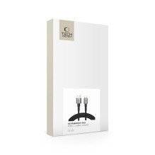 Tech-Protect UltraBoost DNA USB-A / USB-C kabelis 15W / 3A 200cm - pilkas