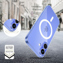 Tech-Protect FlexAir MagSafe iPhone 16 dėklas – skaidrus