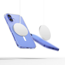 Tech-Protect FlexAir MagSafe iPhone 16 dėklas – skaidrus
